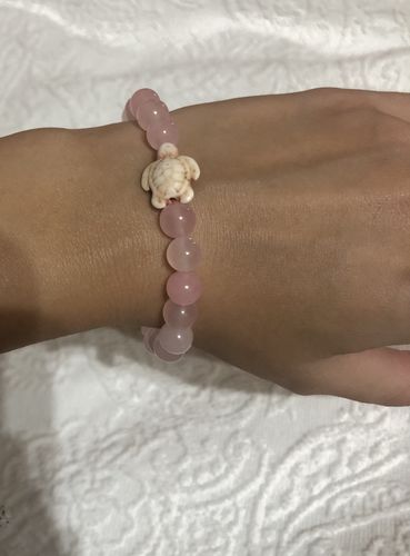 Customer photo review of "Turtle" tracking bracelet
