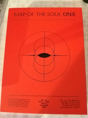 Customer photo review of BTS MAP OF THE SOUL ON:E DVD (3 DISC)