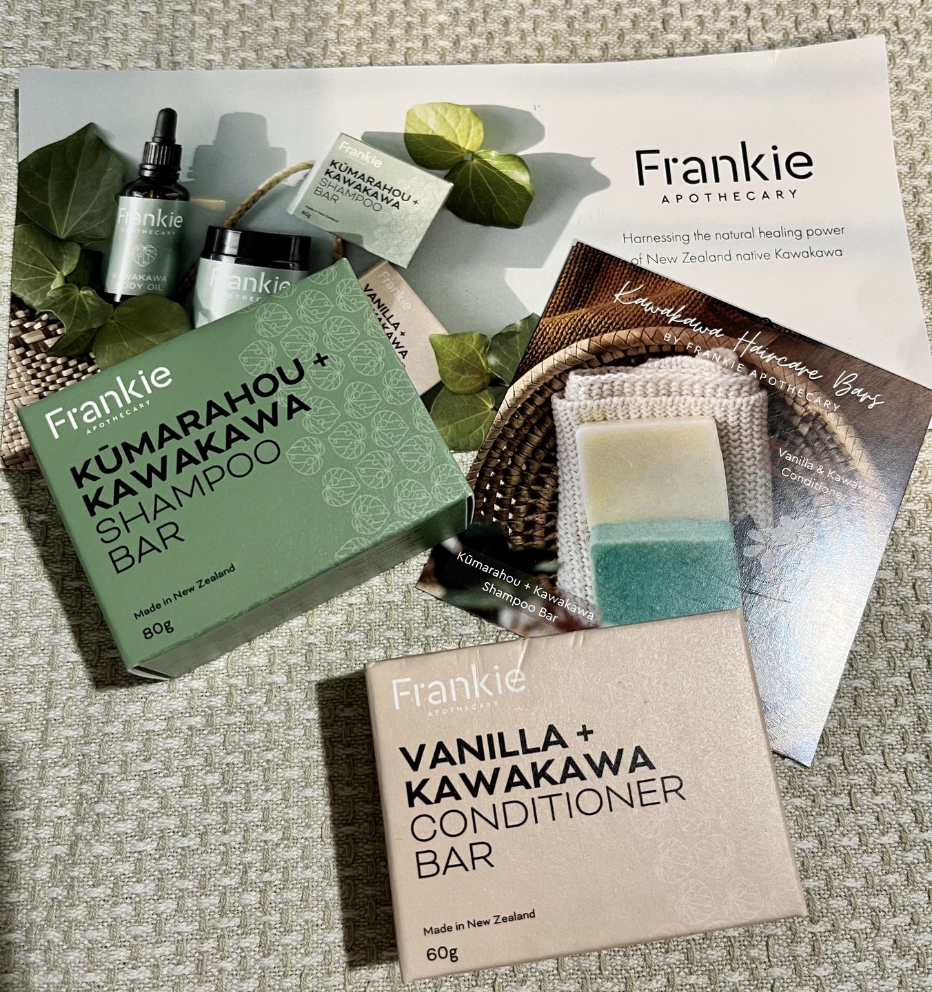 Customer photo review of Kūmarahou & Kawakawa Shampoo Bar