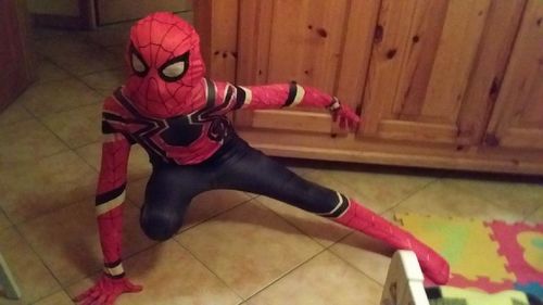 Customer photo review of Déguisement Spider Man Enfant