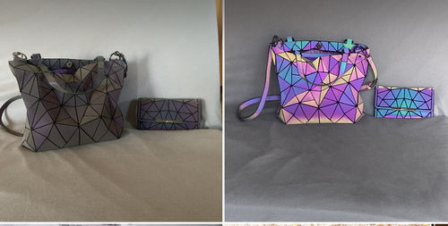 Customer photo review of Sac à main lumineux | Lussiole