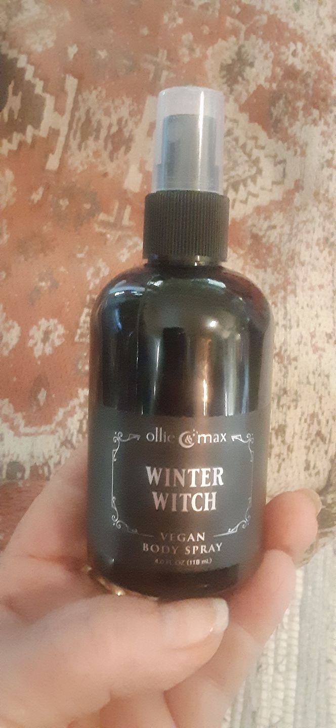 Customer photo review of Winter Witch Body Spray