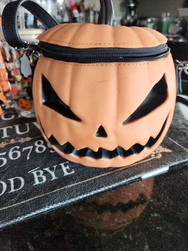 Customer photo review of PRE-ORDER - Sleepy Hollow™ BABY Pumpkin Bag