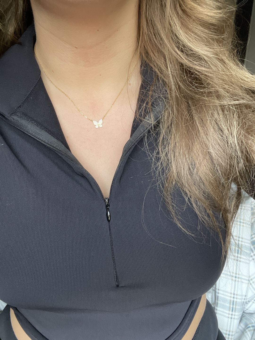 Customer photo review of Sweet Butterfly Kette | 925 Echtsilber
