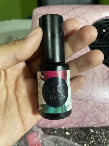 Customer photo review of Gel Rubber Pink 12 ml GC Nails