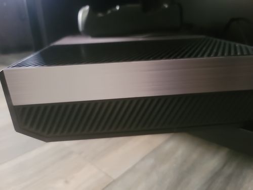 Customer photo review of Brushed Metal - Xbox One Console Skin