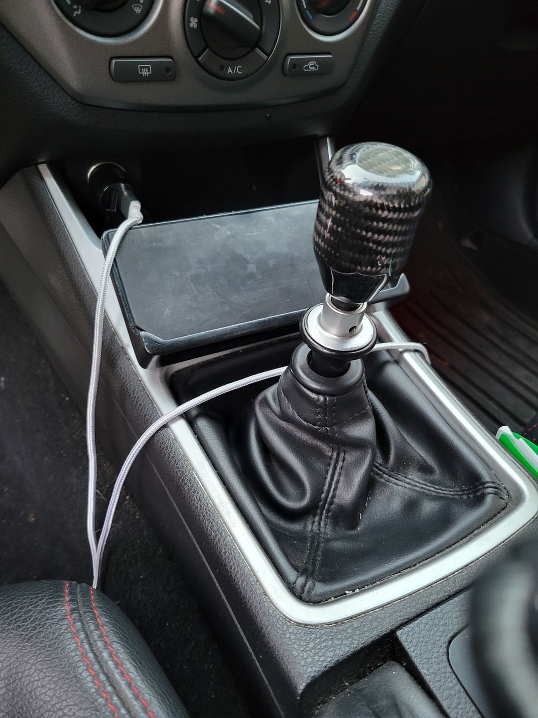 Customer photo review of Damaged Shift Knobs