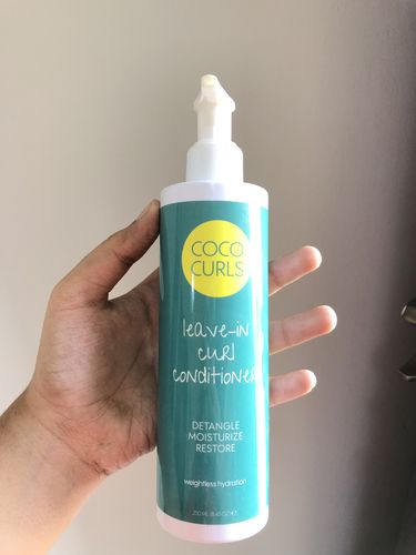 Customer photo review of Leave-in Curl Conditioner