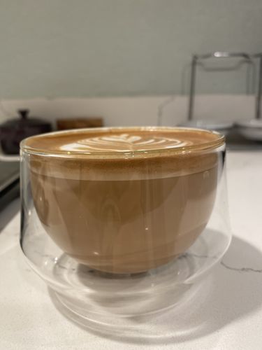 Customer photo review of Imagine Milk glasses