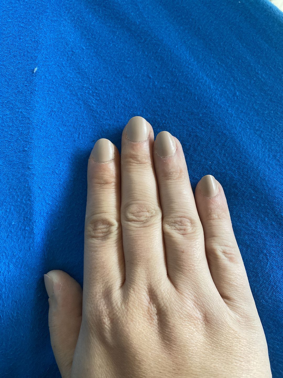 Customer photo review of Dhaka Nail Nude Short