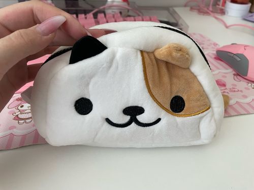 Customer photo review of Chonky Kitten Pencil Pouch