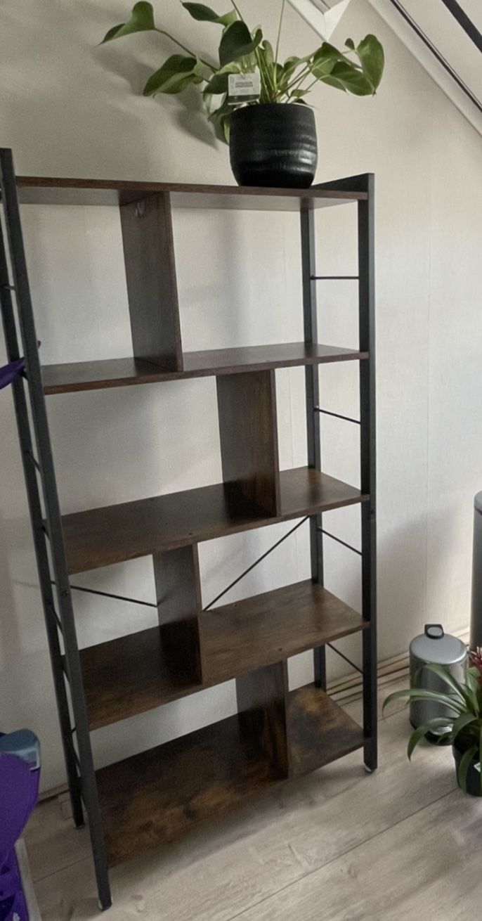 Customer photo review of Industriele wandkast | Houtlook en Staal | 74x30x154,5cm