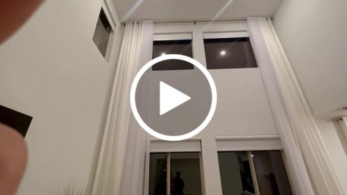 Customer video review of SmartWings Motorized Roller Shades 100% Blackout Essential
