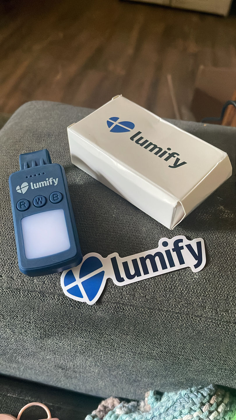 Customer photo review of uNight Light 2.0