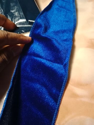 Customer photo review of Durag Homme en Velours Beige | Global Durag