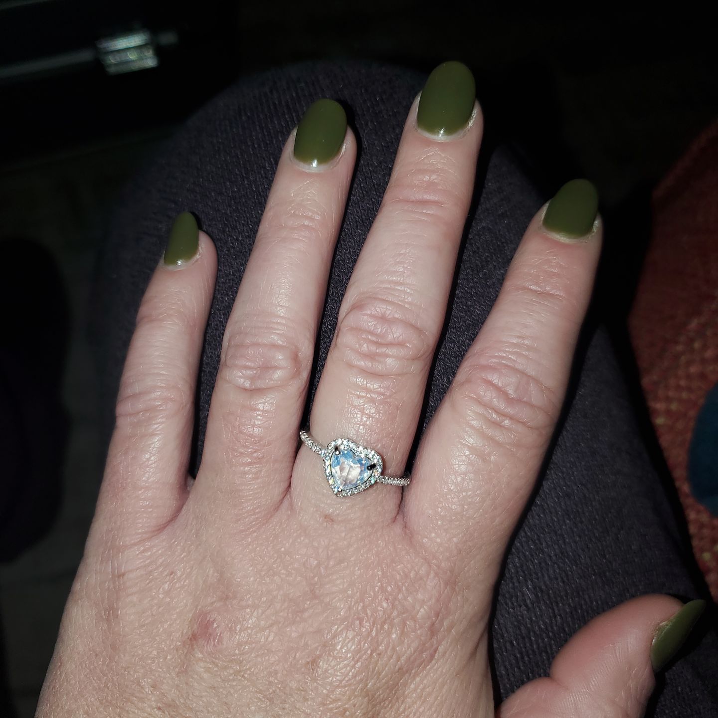 Customer photo review of Surprise Jewelry Candle