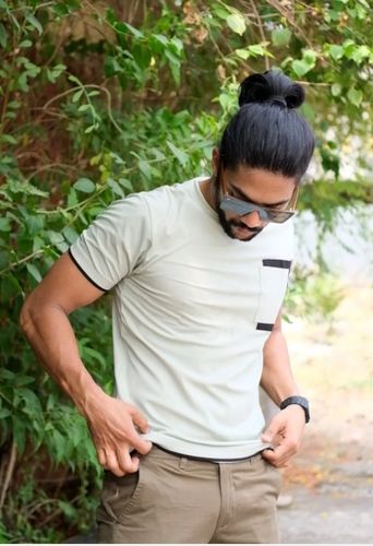 Customer photo review of Square Superior Black Short Sleeve T-shirt