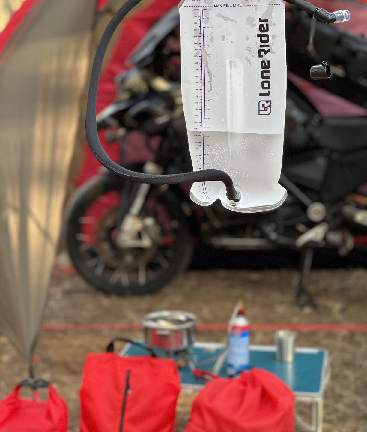 Customer photo review of Hydration Bladder 3L