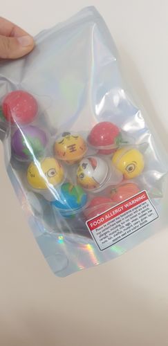 Customer photo review of Filled Gummy Balls Mix