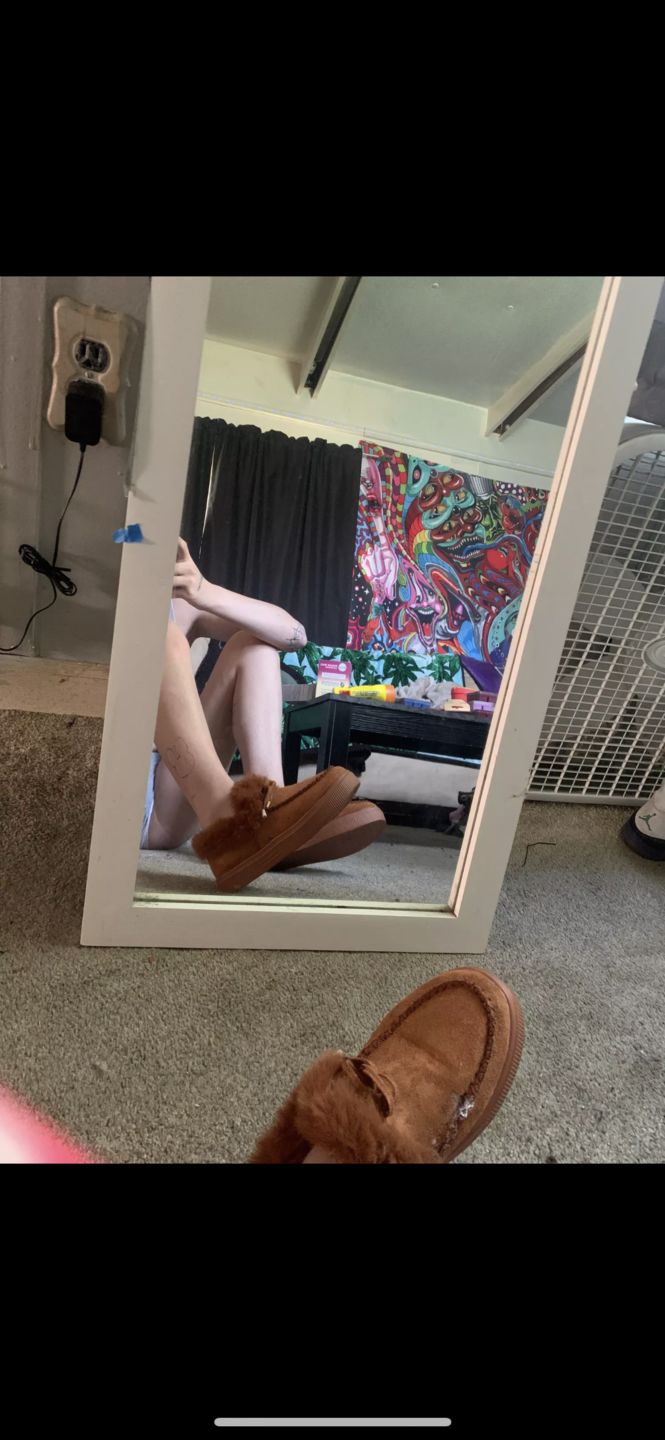 Customer photo review of MarleyShoes™️| Women's round toe fleece thick warm cotton shoes
