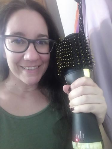 Customer photo review of Nuova OneStep 3 in 1 spazzola asciugacapelli ad aria