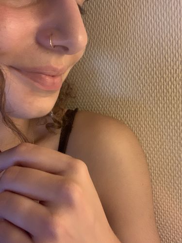 Customer photo review of Faux piercing Léa