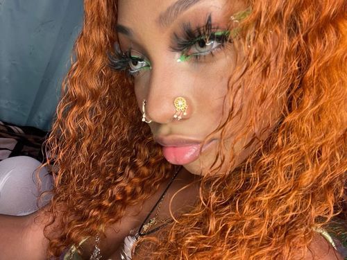 Customer photo review of LA Girl Grey Contact Lenses(12 months of use)