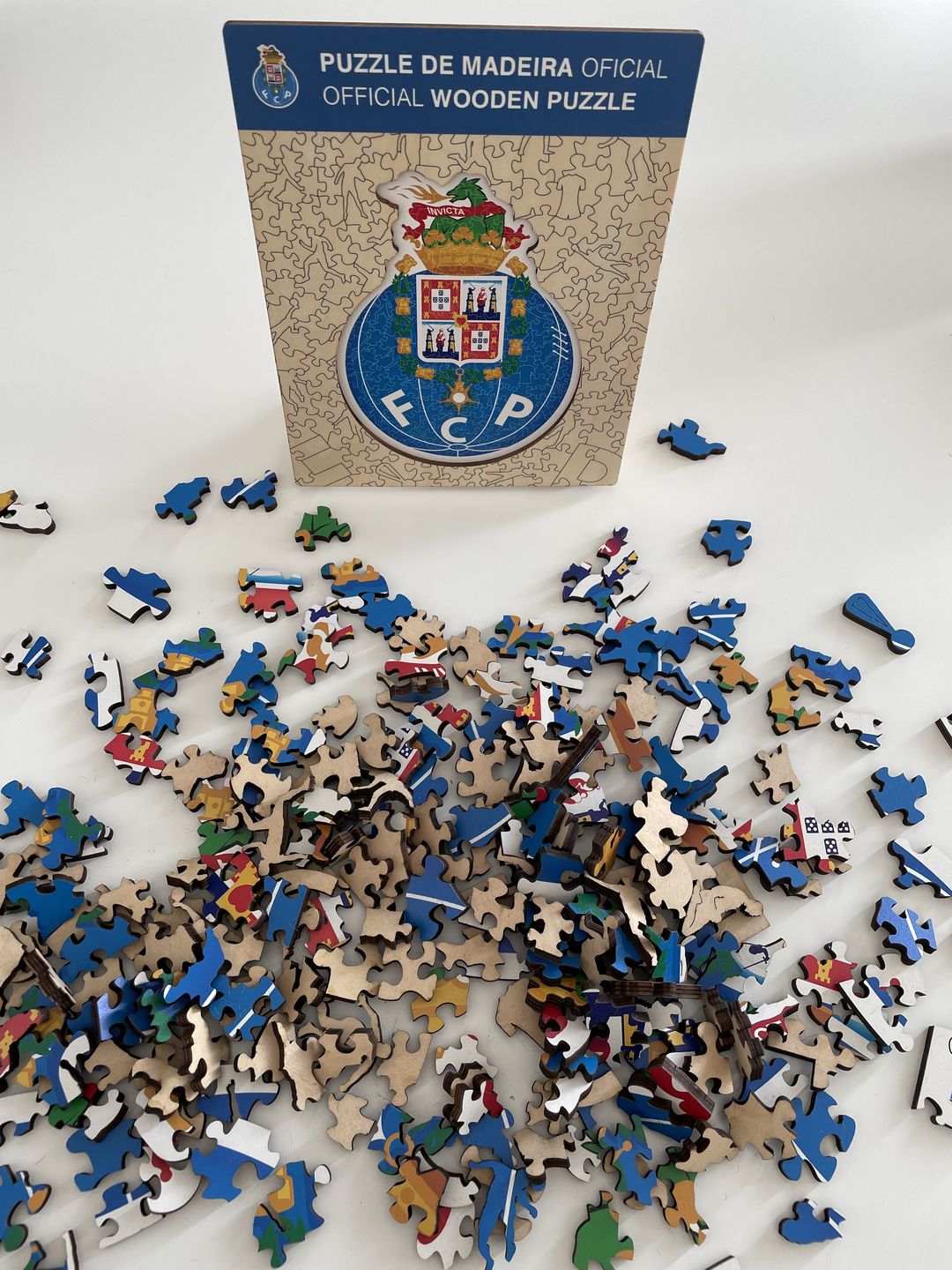 Customer photo review of FC Porto® Logo - Official Wooden Puzzle