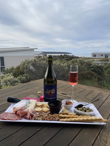 Customer photo review of Sparkling Tempranillo Rosé