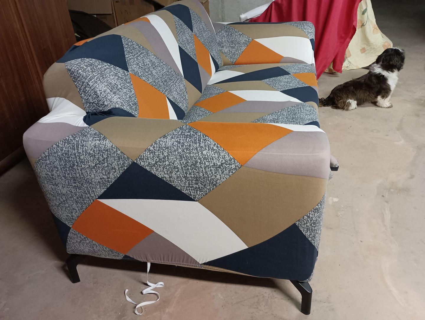 Customer photo review of Modern - Housses Extensibles de Fauteuil et Canapé
