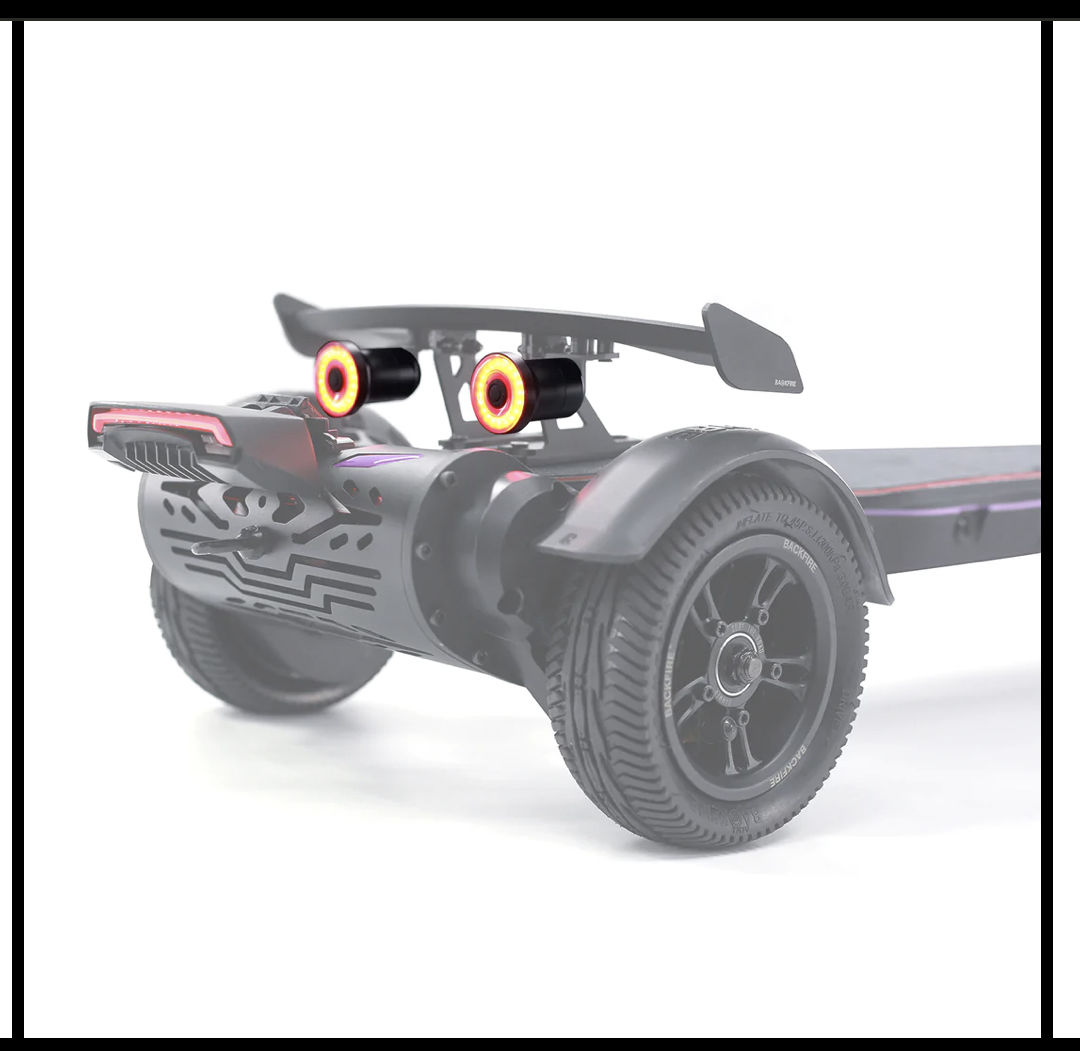 Customer photo review of Spoiler and Tail Light Sets for Backfire Hammer and Ranger