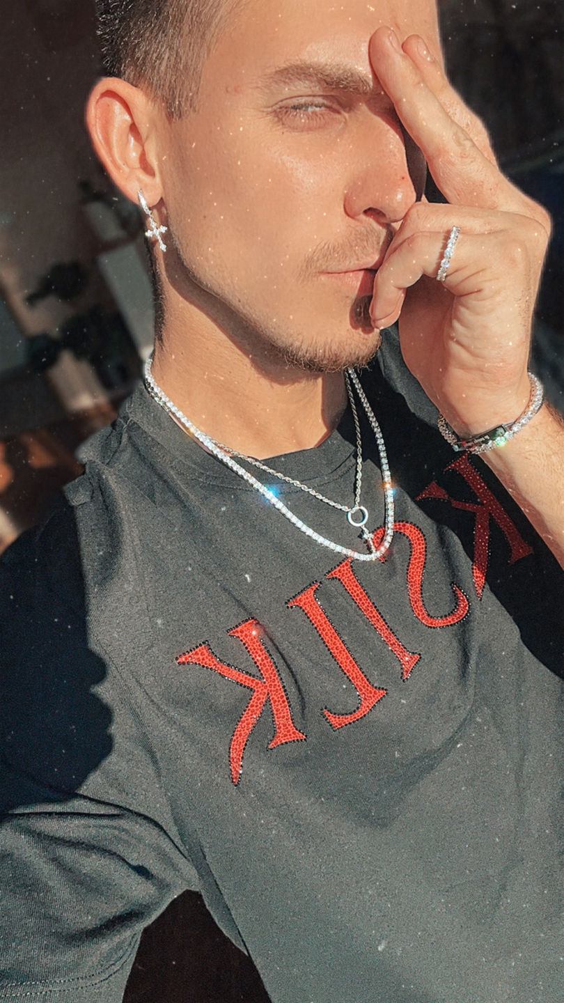 Customer photo review of TENNISBOY. - 4MM WHITE GOLD
