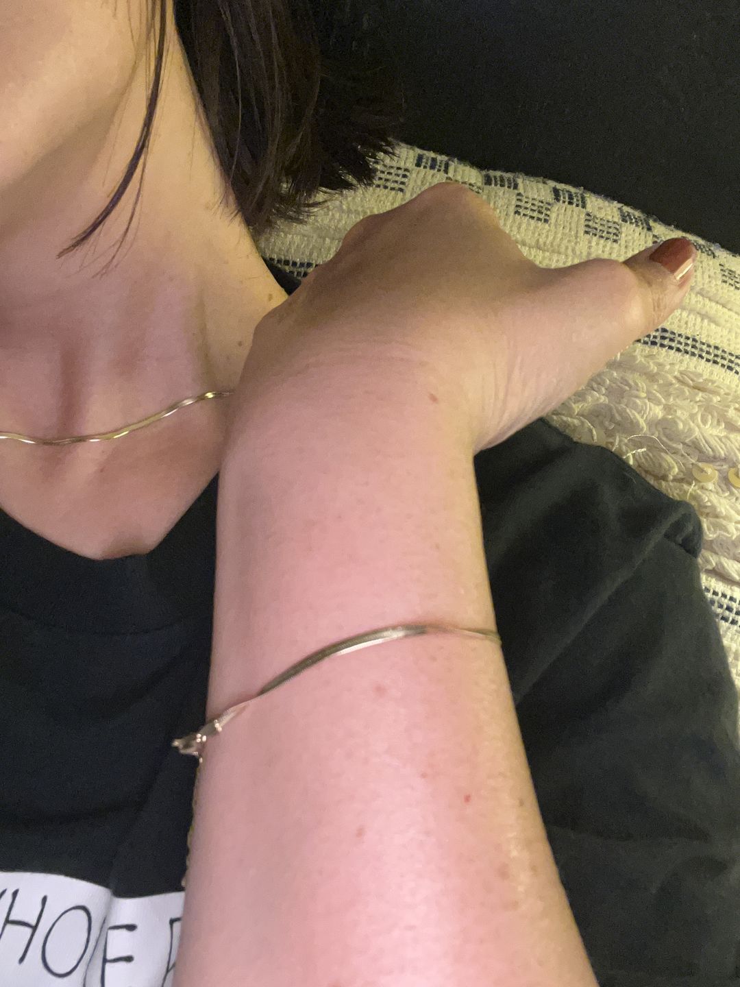 Customer photo review of Fine Essentials Necklace