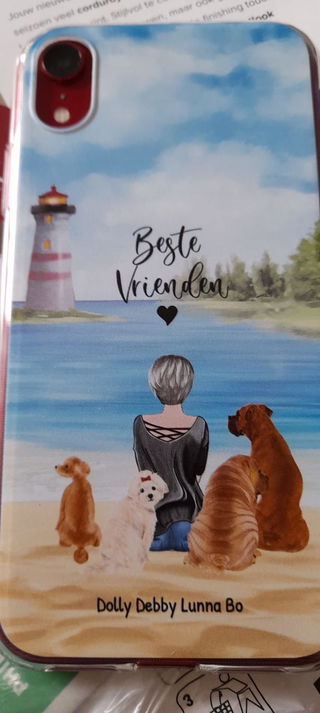 Customer photo review of Onderweg met huisdier - Gepersonaliseerd Telefoonhoesje