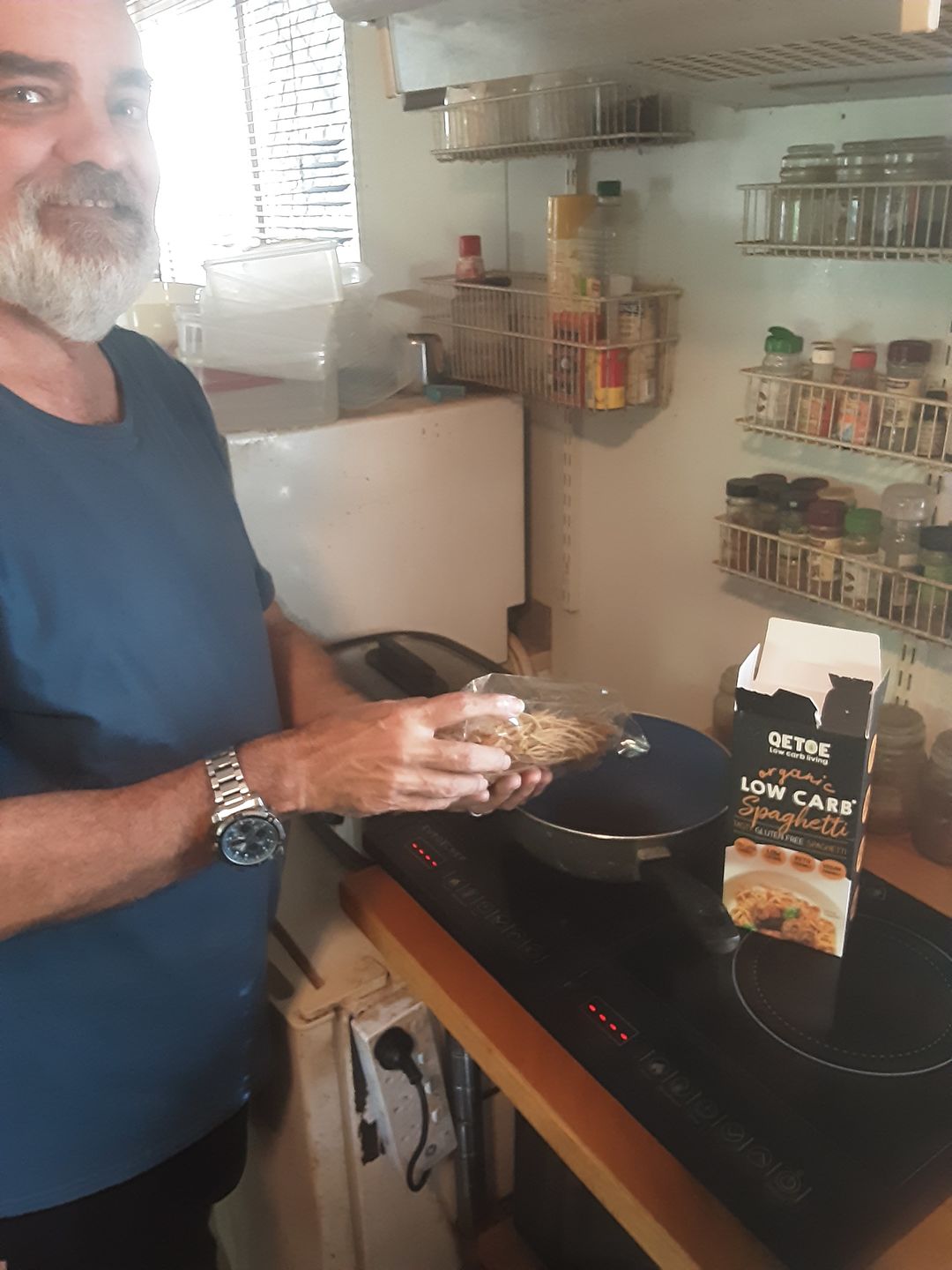 Customer photo review of Starter Pack. 2x Qetoe Low Carb Spaghetti, 2 x Qetoe Low Carb Fettucine.