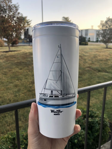 Customer photo review of Custom Digital Boat Artwork