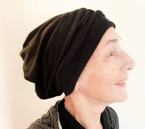 Customer photo review of Monashee Twist ~ Multi Wear 5-in-1 Beanie