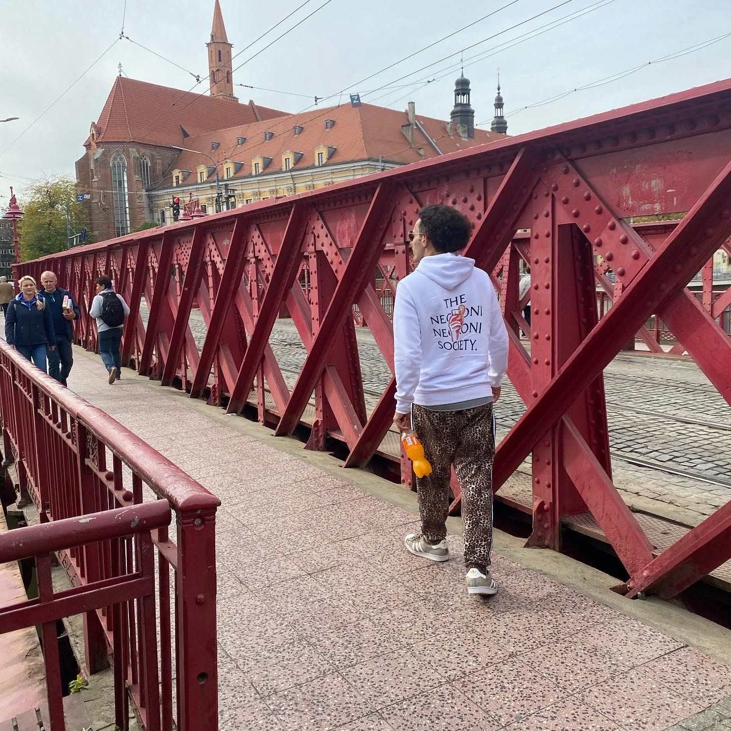 Customer photo review of The Negroni Society eco hoodie