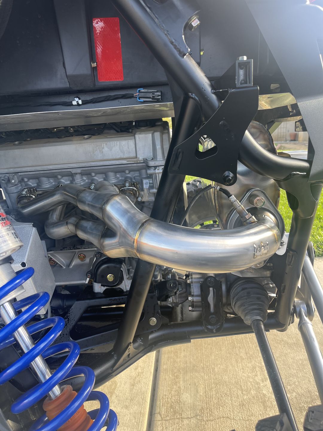 Customer photo review of RPM Pro R "Big Core HeadPipe" Head Pipe