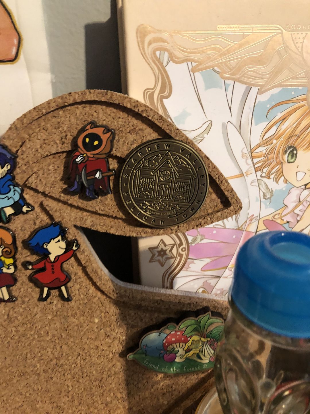 Customer photo review of Stardew Valley - Pelican Town Community Center Pin