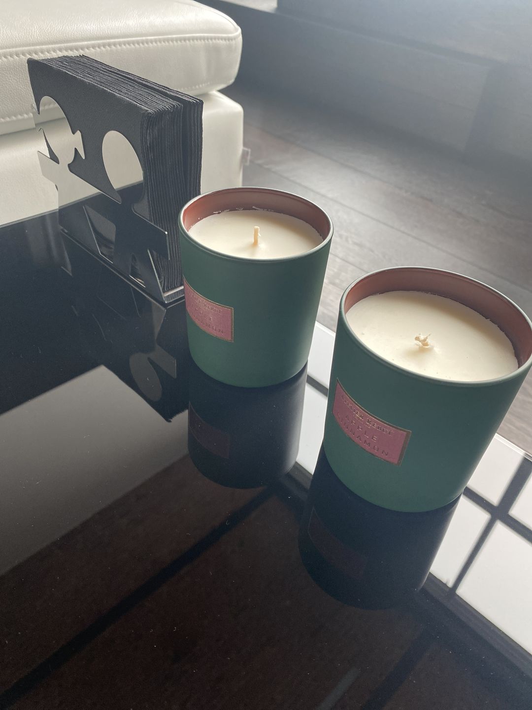 Customer photo review of Apple Cinnamon Geurkaars 210g