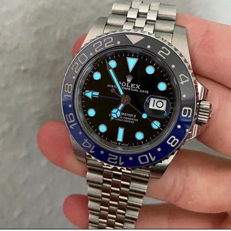 Customer photo review of Rolex gmt batman (oyster)