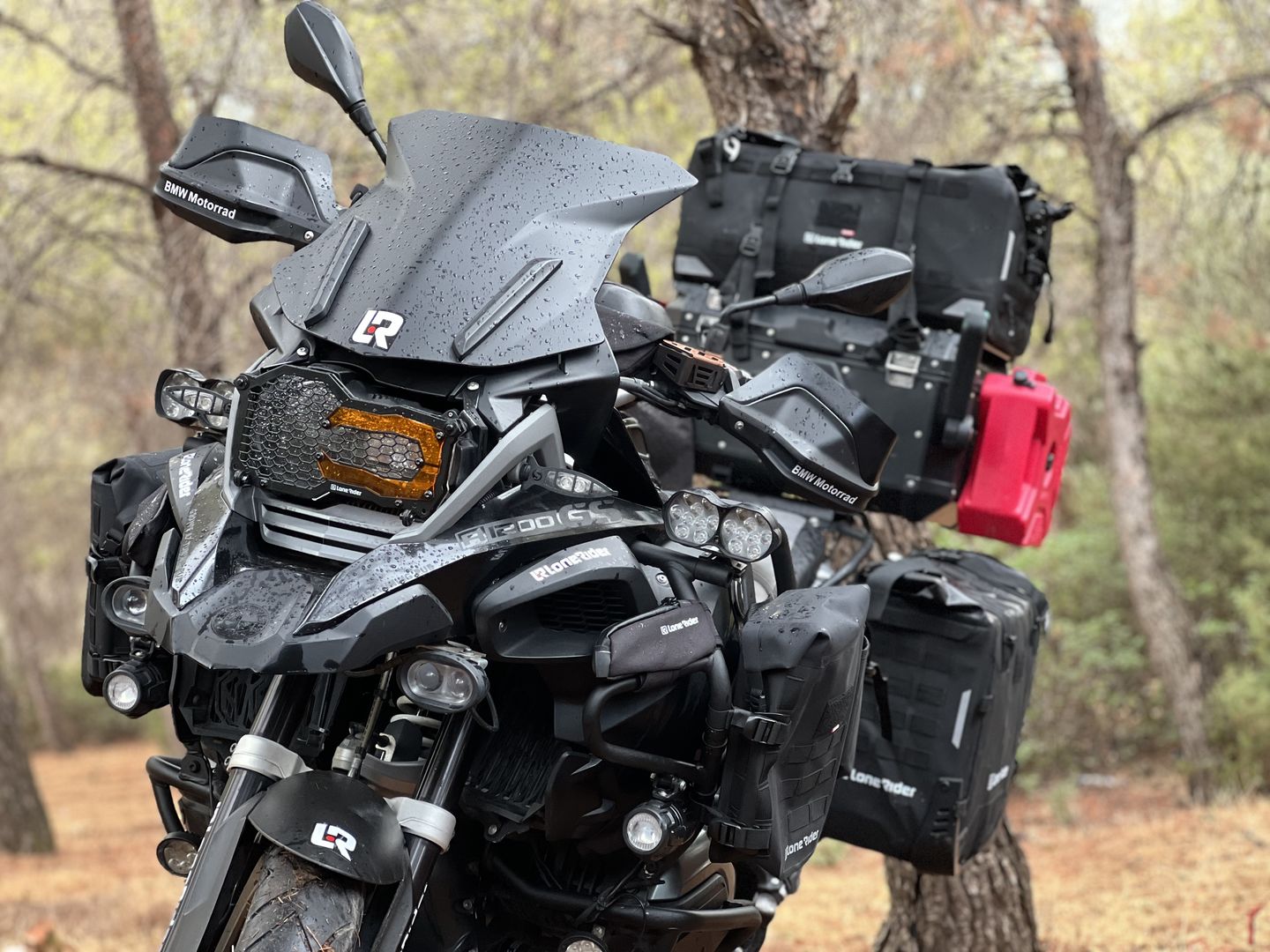 Customer photo review of Cockpit Hangry Pouch Set - BMW R1200/1250 GS / GS Adventure
