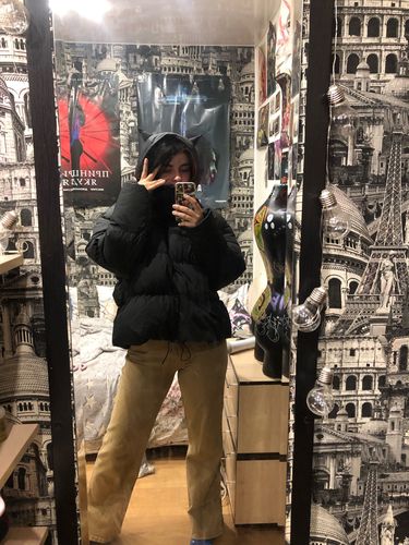 Customer photo review of "Devil" Puffer Jacket