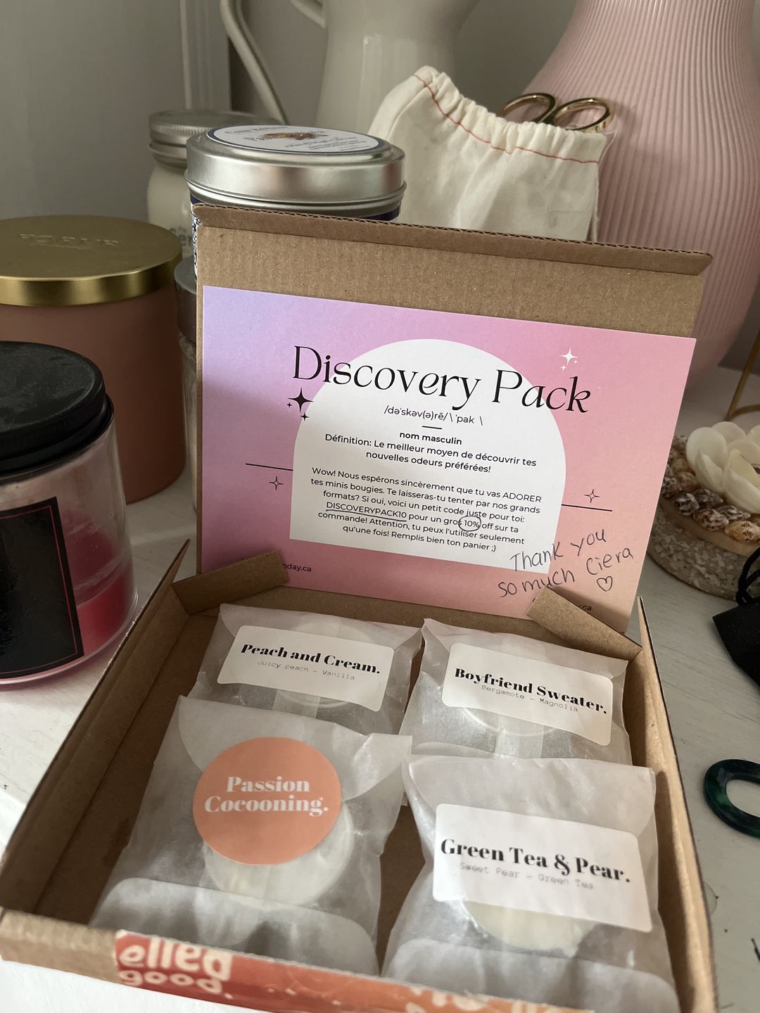 Customer photo review of Discovery set