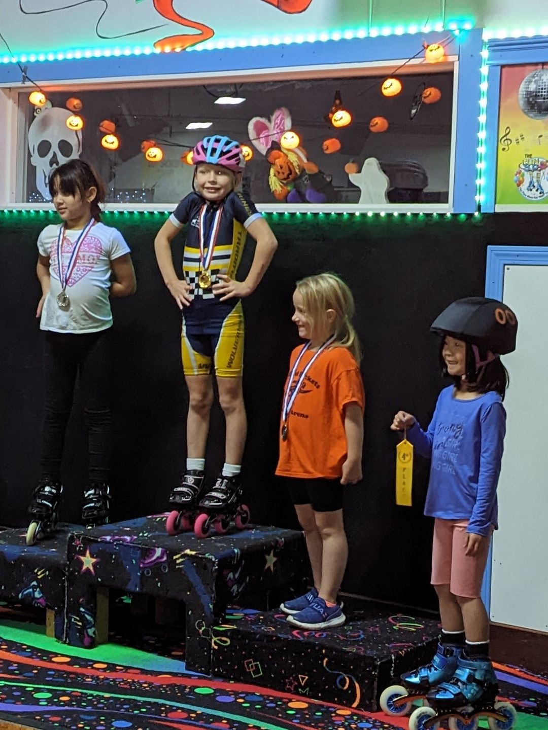 Customer photo review of Inline Speed Skating Helmet
