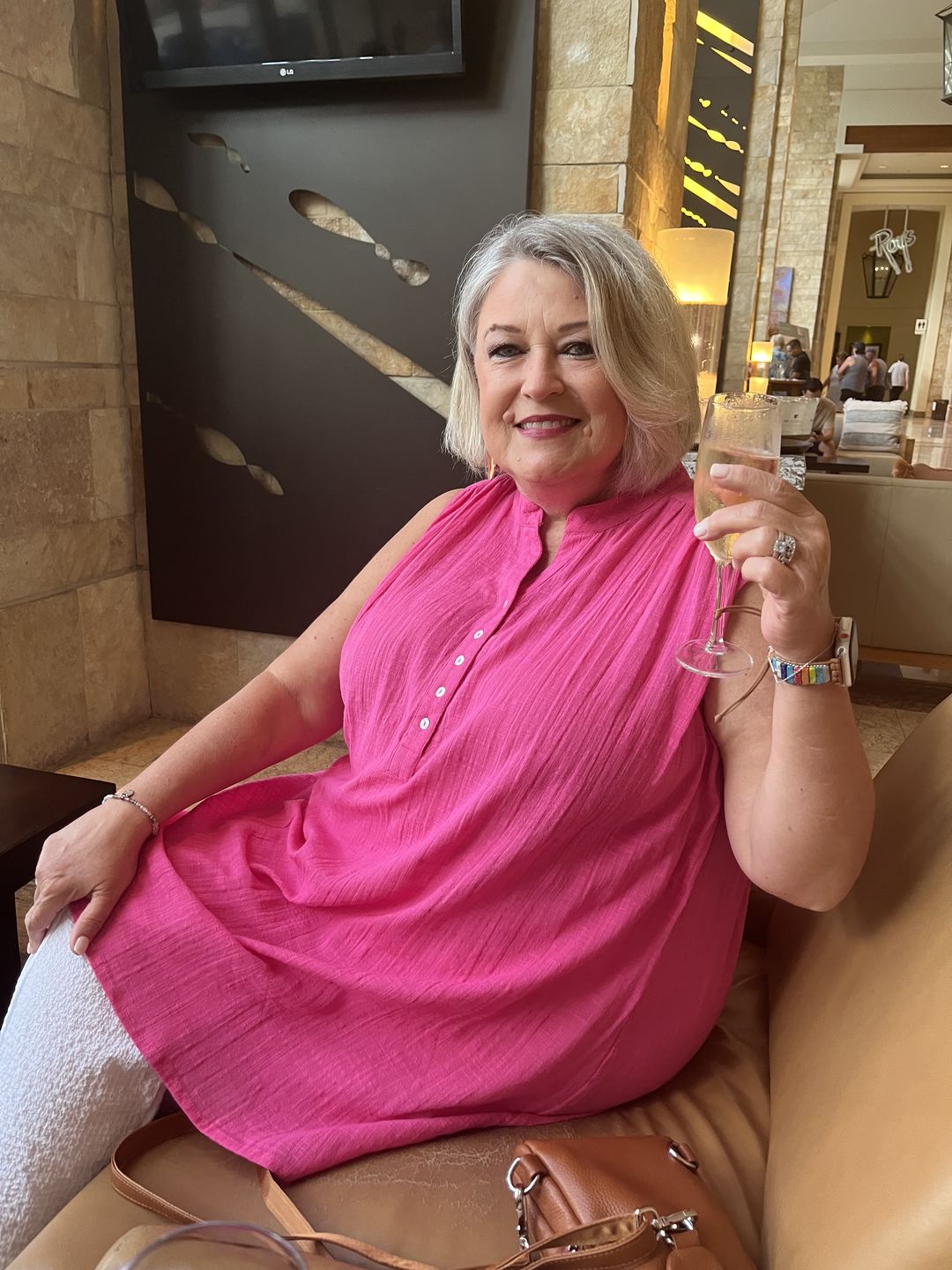 Customer photo review of Healing Chakra Protection Apple Watch Strap