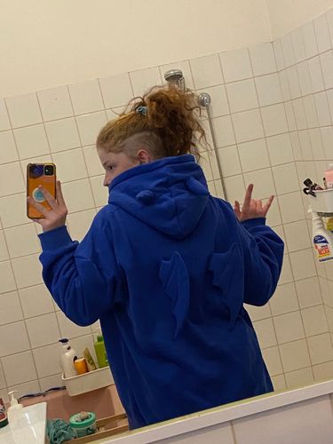 Customer photo review of Bat Hoodie