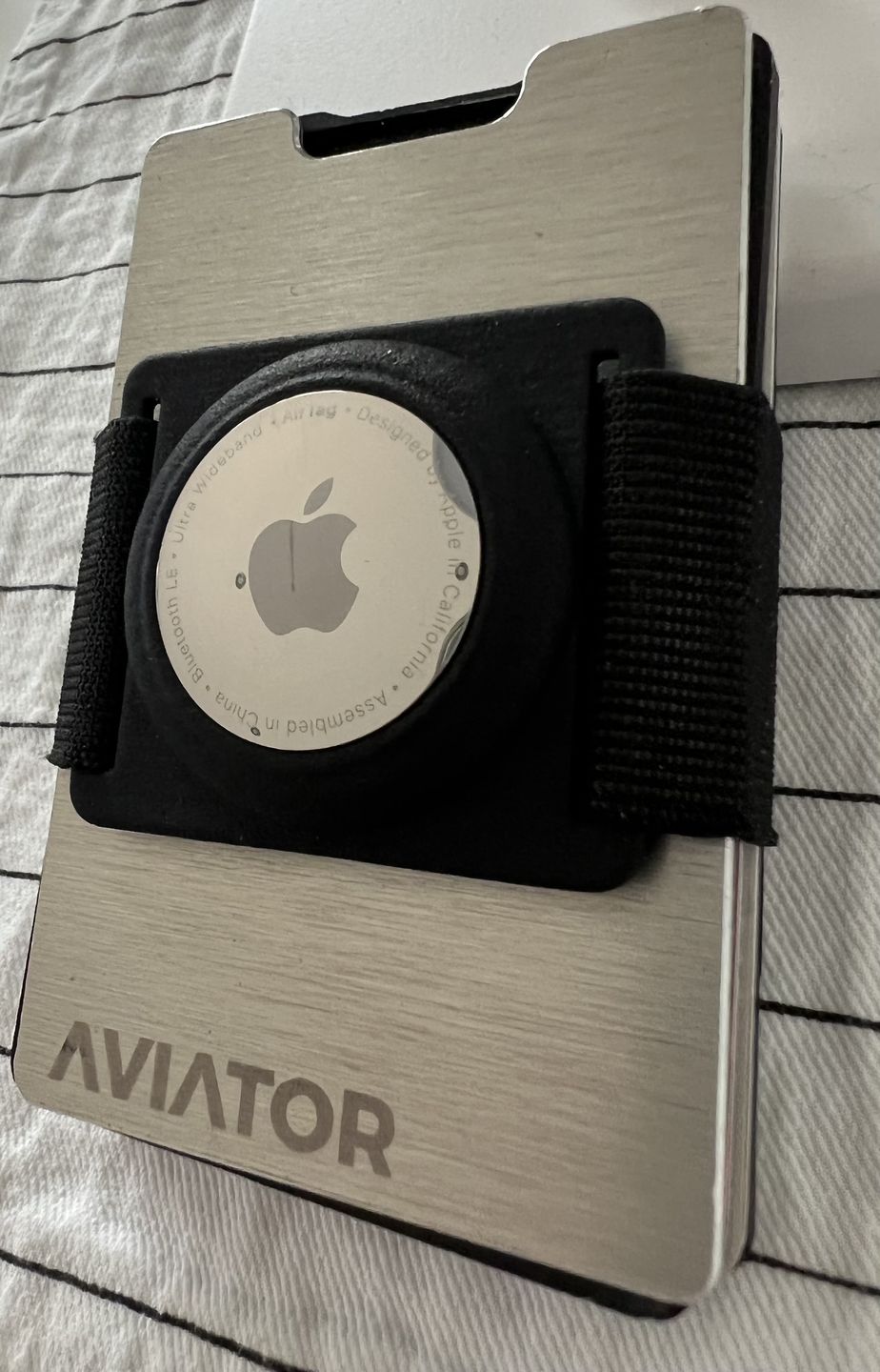 Customer photo review of 3D printed AirTag Cash Clip