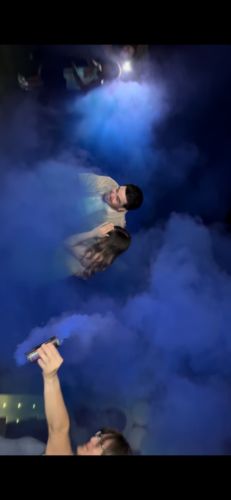 Customer photo review of Dual Vent Gender Reveal Smoke Bombs - Discreet Label